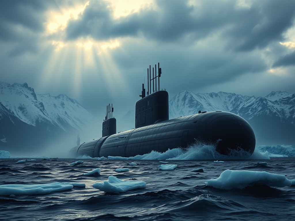 submarine nucleare americane lângă Rusia