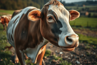 Focar bluetongue la bovine în România