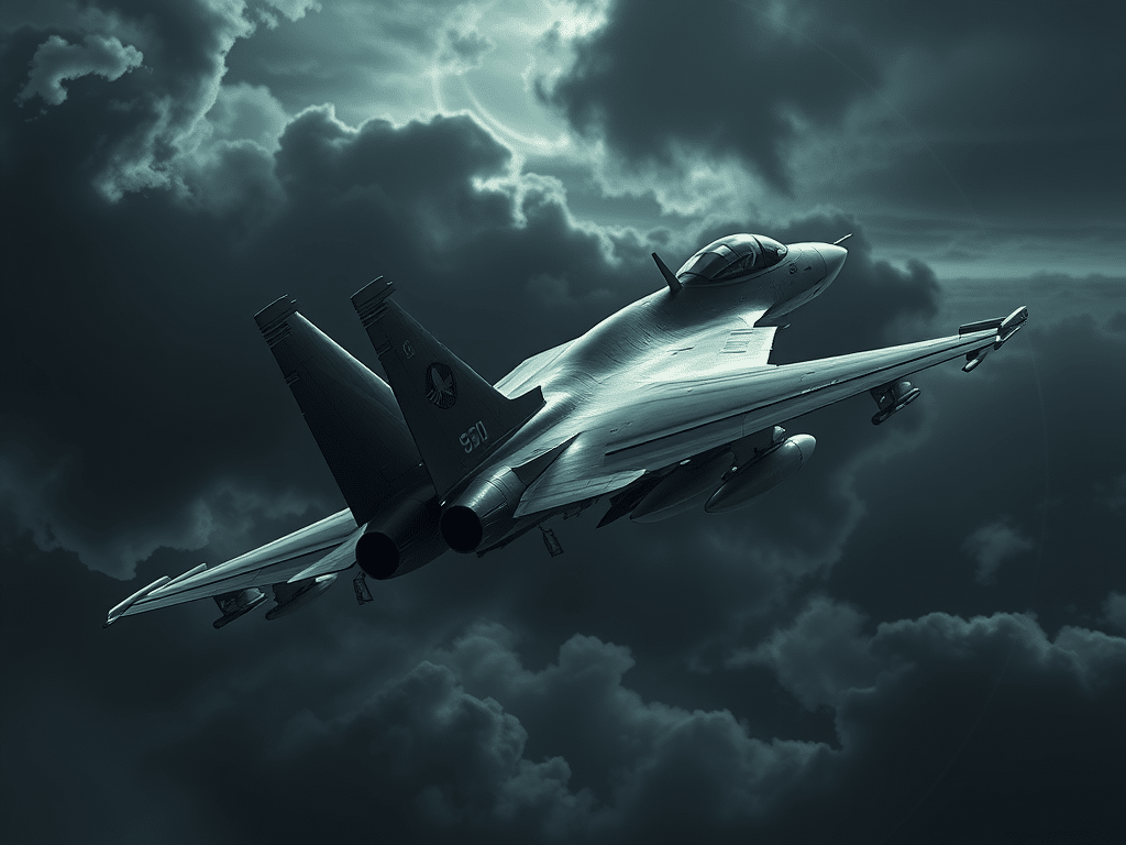 Avion militar rusesc Su-30 în zbor deasupra Europei de Est, în apropierea granițelor NATO