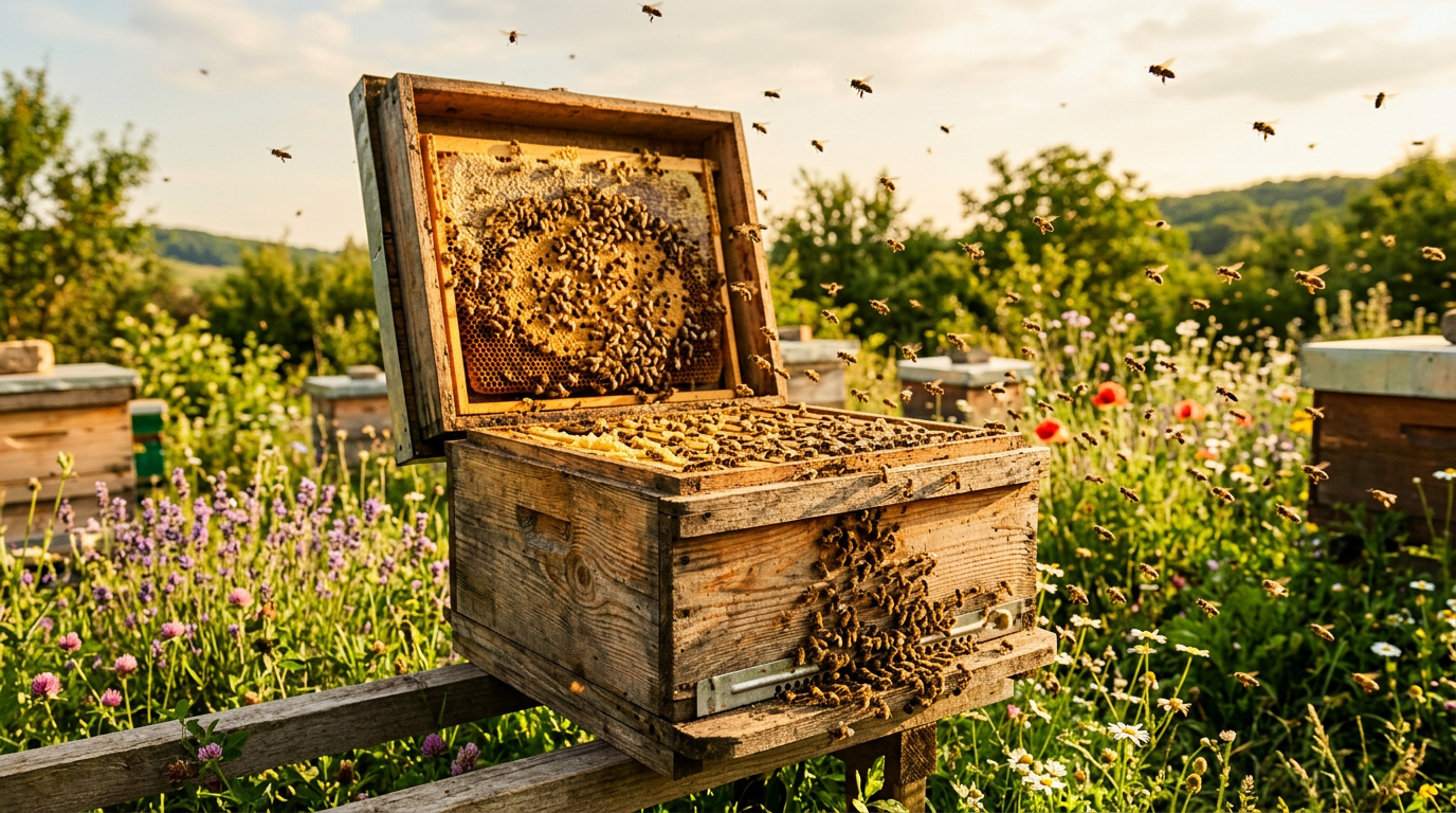 apiterapie stup aer natural tratament cu albine